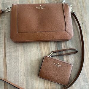 Kate Spade Brown Crossbody Bag with Timeless Design